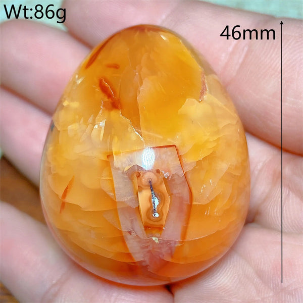 Orange Carnelian Egg-ToShay.org