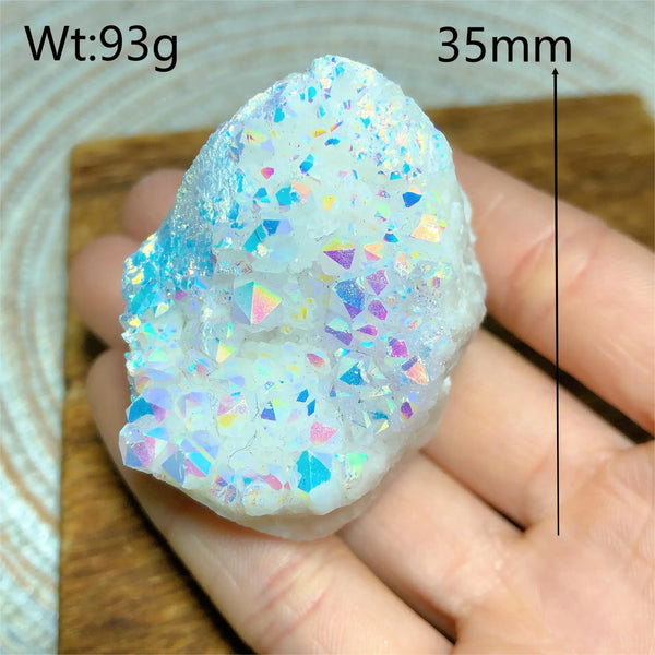 Rainbow Aura Quartz Cluster-ToShay.org