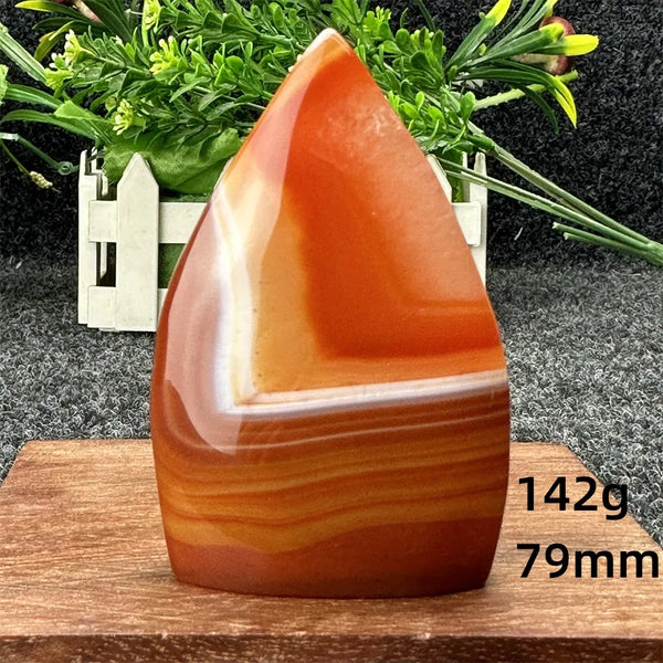 Red Carnelian Striped Agate-ToShay.org