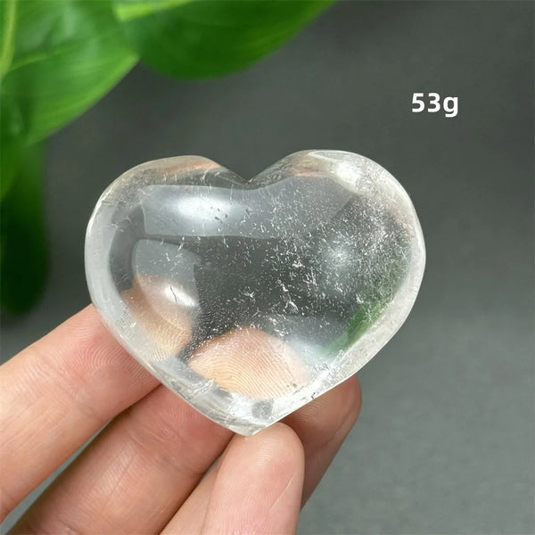 Clear Crystal Heart-ToShay.org