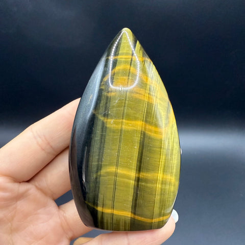 Blue Tiger Eye Stone Torch-ToShay.org