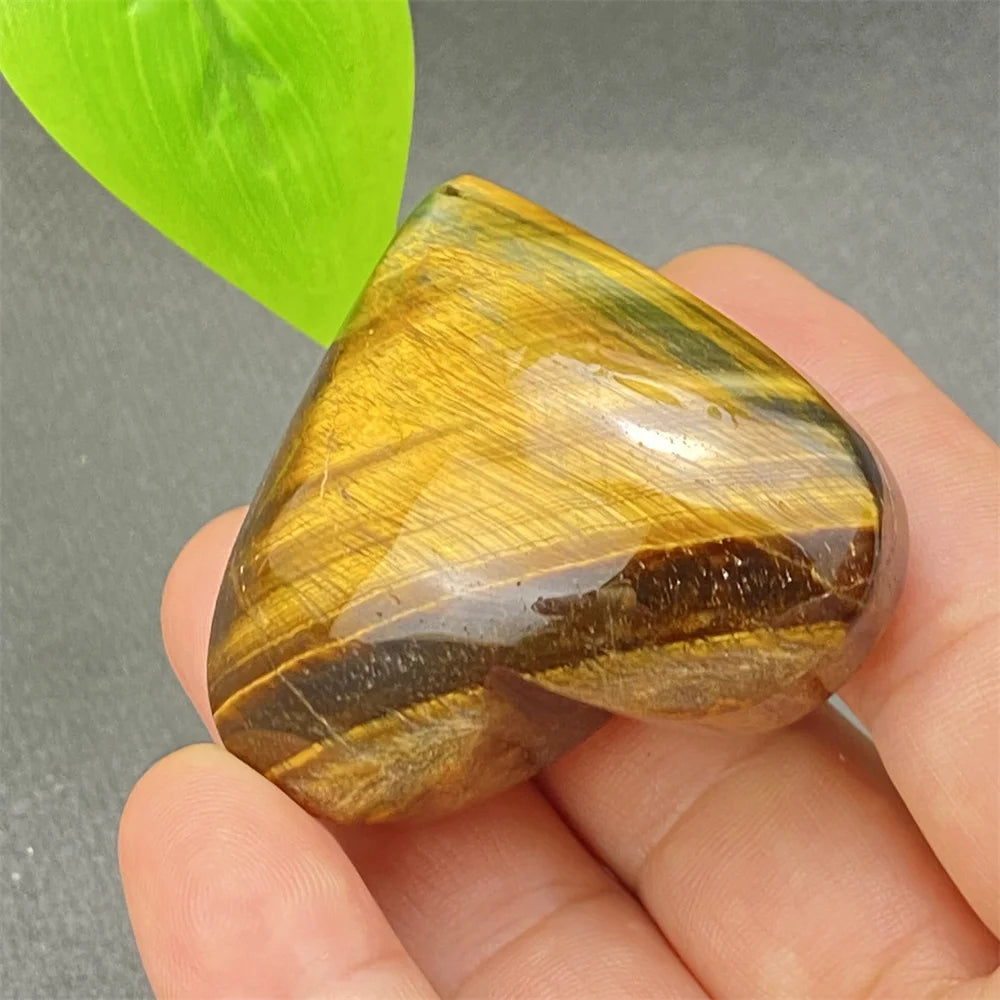 Yellow Tiger Eye Heart-ToShay.org