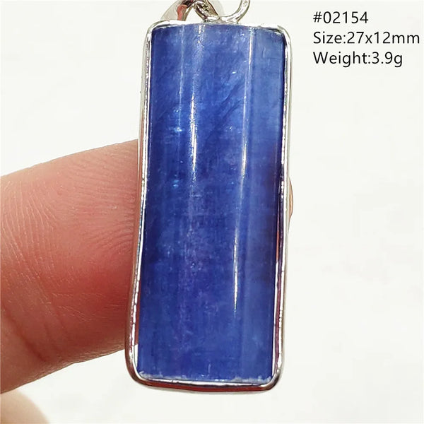 Blue Kyanite Cat Eye Pendant-ToShay.org