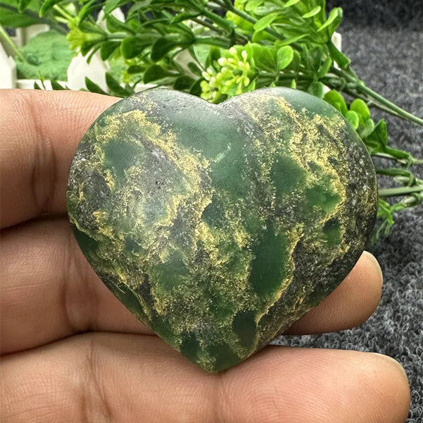 Green Emerald Stone Heart-ToShay.org