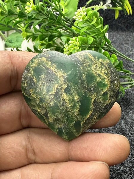 Green Emerald Stone Heart-ToShay.org