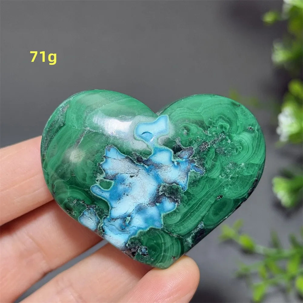 Green Malachite Heart-ToShay.org