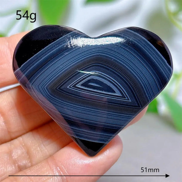 Black Agate Hearts-ToShay.org