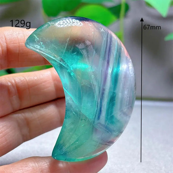 Rainbow Fluorite Moon-ToShay.org