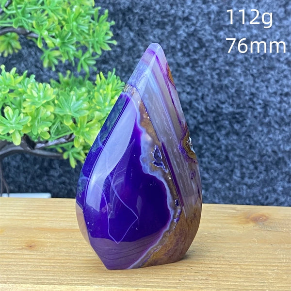 Purple Agate Torch-ToShay.org