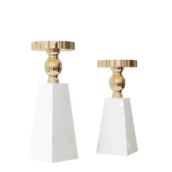 Marble Candlestick Holder-ToShay.org