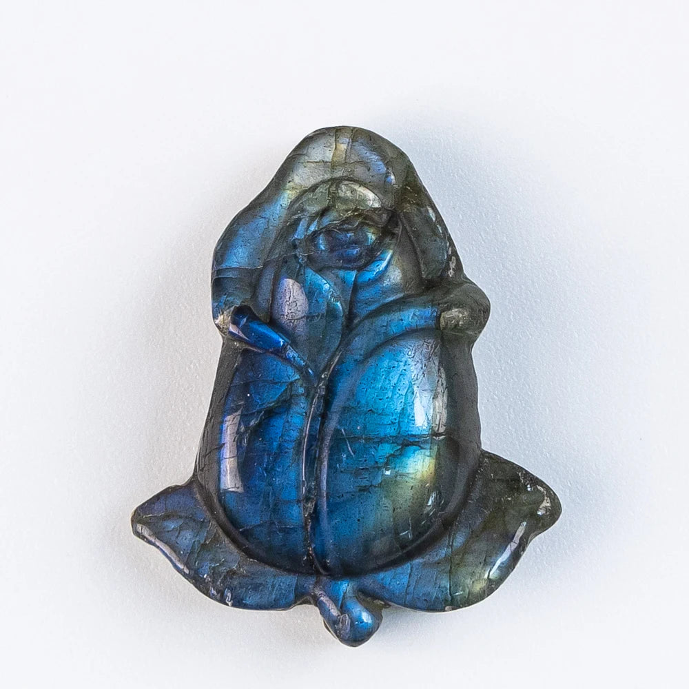 Blue Labradorite Rose Bud-ToShay.org