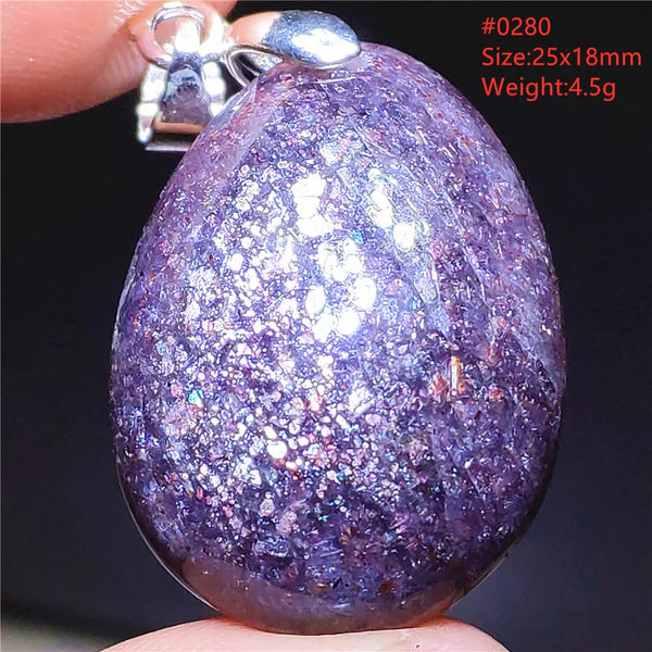 Red Blue Lolite Pendant-ToShay.org