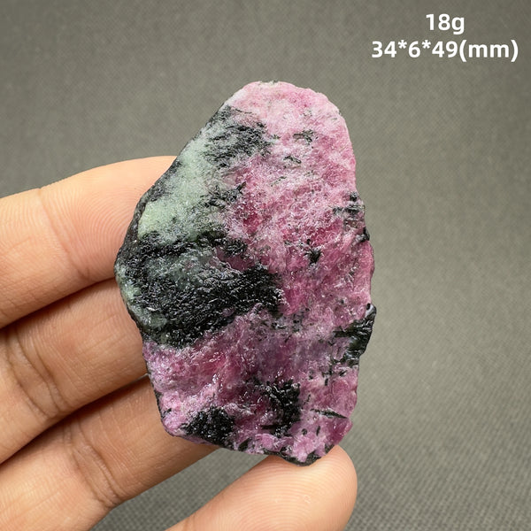 Red Green Ruby Epidote-ToShay.org