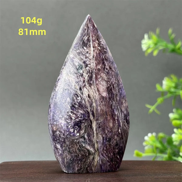 Purple Dragon Crystal Torch-ToShay.org