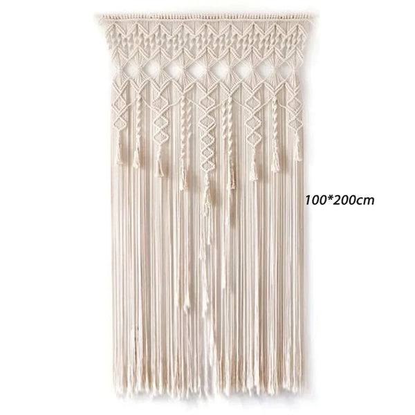 Macrame Door Curtain-ToShay.org