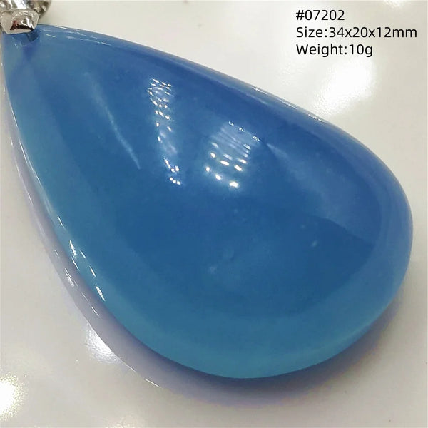 Blue Aquamarine Pendant-ToShay.org