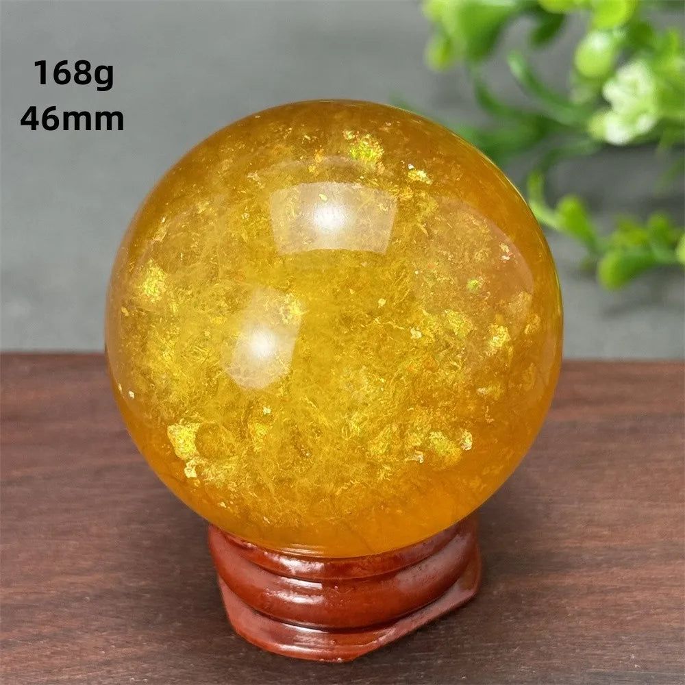 Gold Lepidolite Ball-ToShay.org