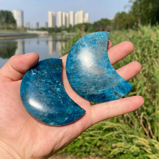 Blue Apatite Moon-ToShay.org