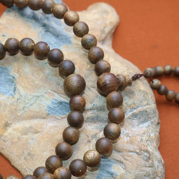 Wood Agarwood Mala Beads-ToShay.org