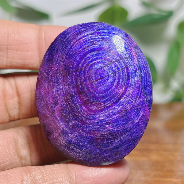 Violet Moonstone Palm Stone-ToShay.org