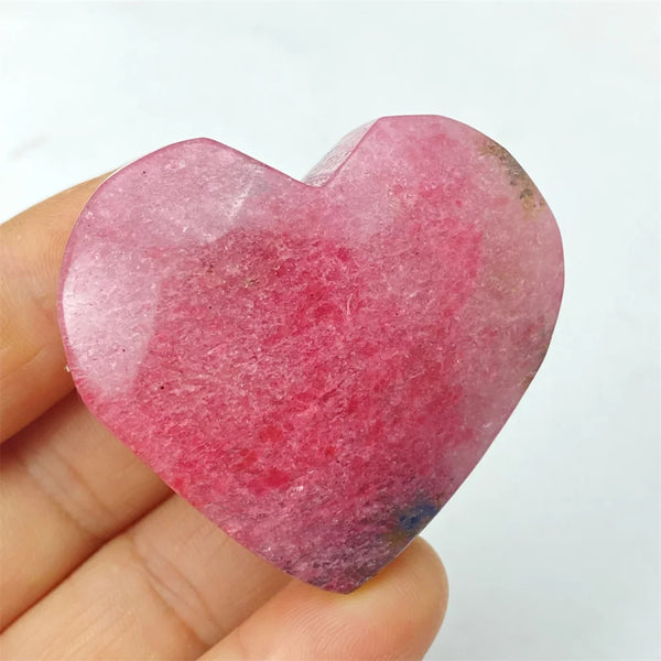 Pink Rose Stone Heart-ToShay.org