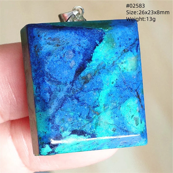 Blue Azurite Pendant-ToShay.org