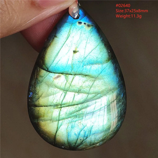 Blue Light Labradorite Pendant-ToShay.org
