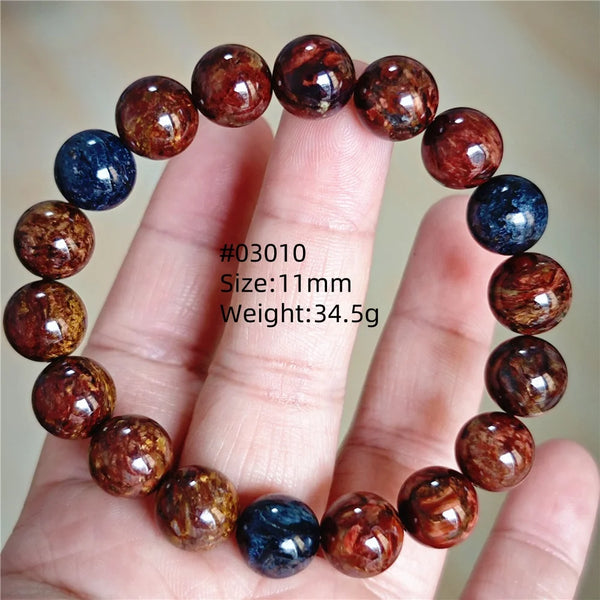Blue Red Pietersite Bracelet-ToShay.org