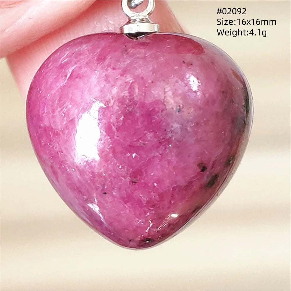Red Ruby Zoisite Pendant-ToShay.org