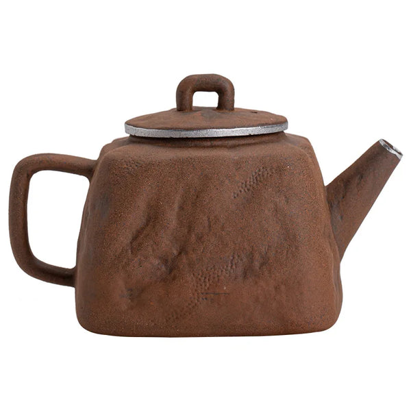 Stoneware Rock Clay Teapot-ToShay.org