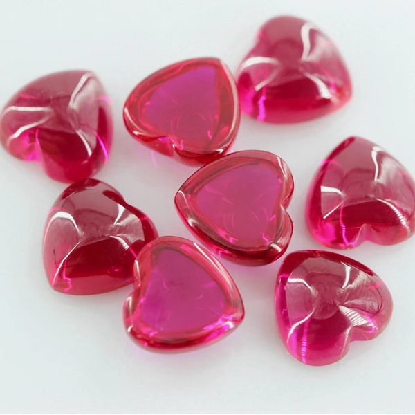 Red Corundum Heart-ToShay.org