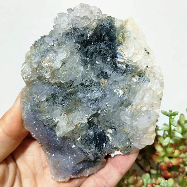 Purple Vision Crystal Cluster-ToShay.org