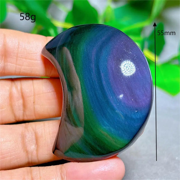 Rainbow Obsidian Moon-ToShay.org