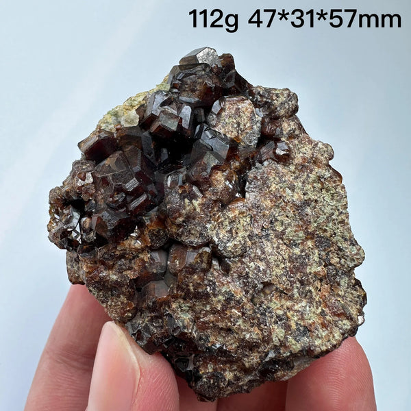 Red Garnet Quartz Crystals-ToShay.org