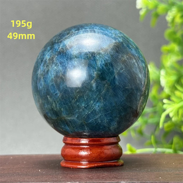 Blue Apatite Quartz Ball-ToShay.org