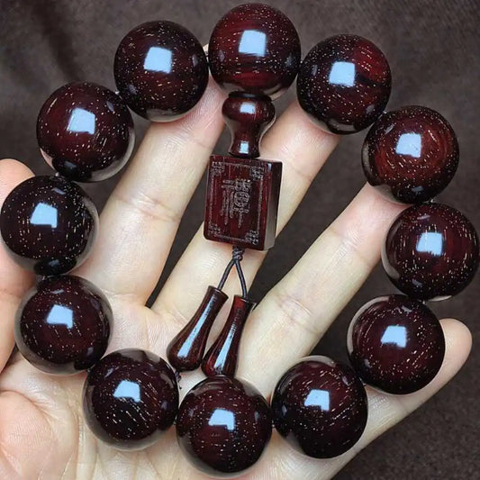 Red Sandalwood Bracelet-ToShay.org