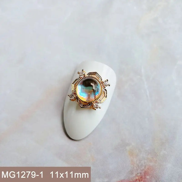 Mixed Gold Crystal Charms-ToShay.org