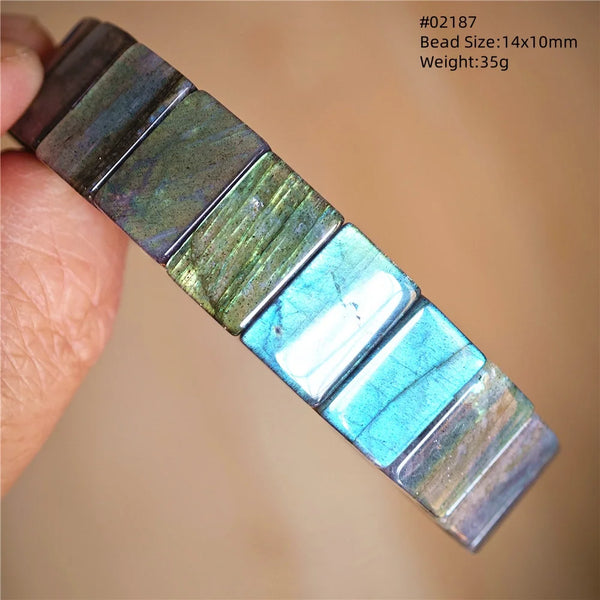 Blue Labradorite Bracelet-ToShay.org