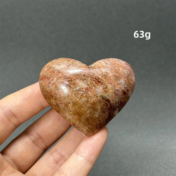 Green Ghost Quartz Heart-ToShay.org
