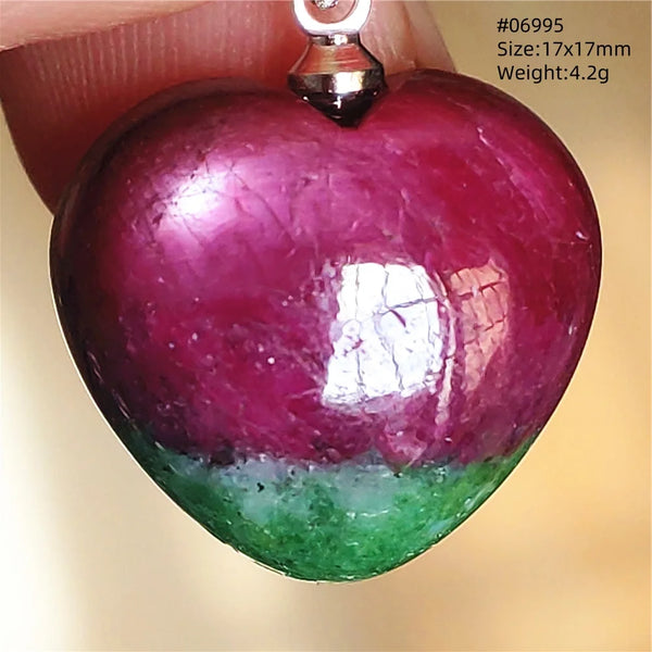 Red Ruby Zoisite Pendant-ToShay.org