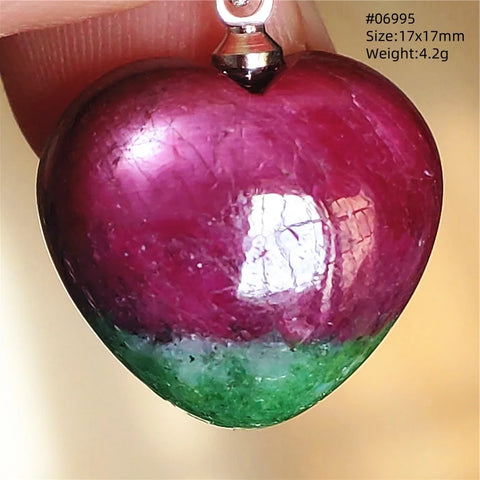 Red Ruby Zoisite Pendant-ToShay.org