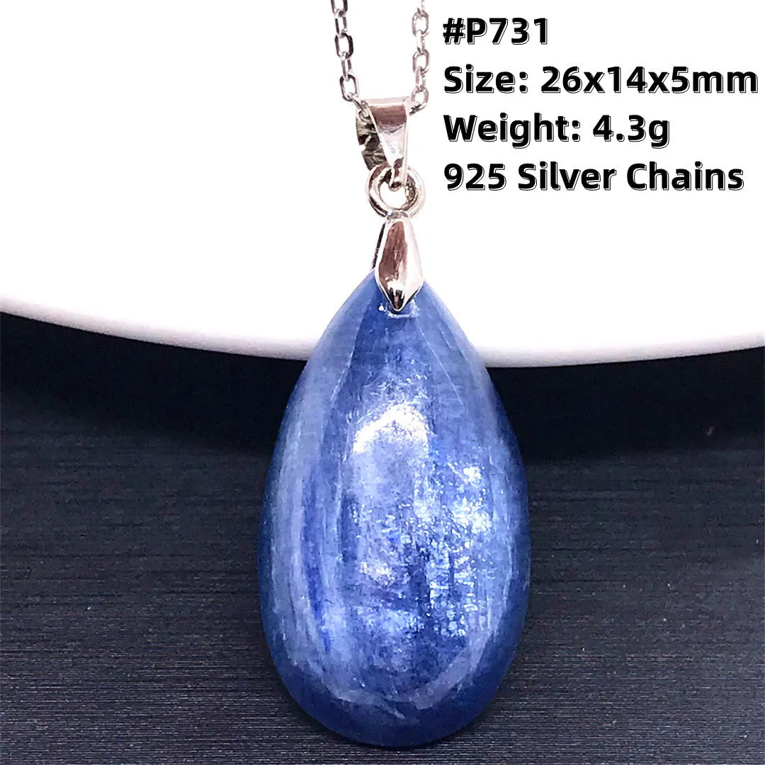 Blue Kyanite Pendant-ToShay.org