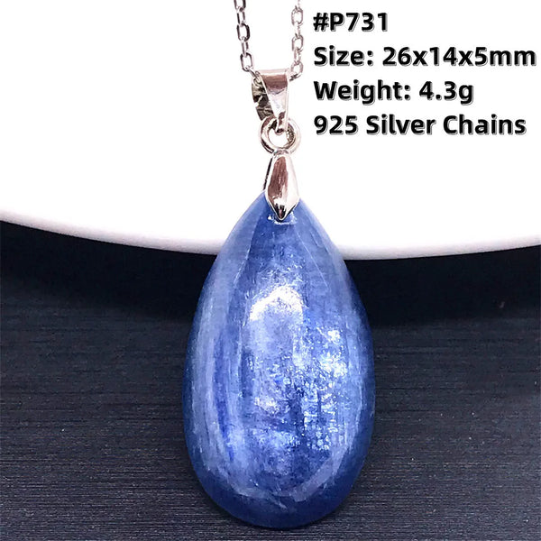 Blue Kyanite Pendant-ToShay.org