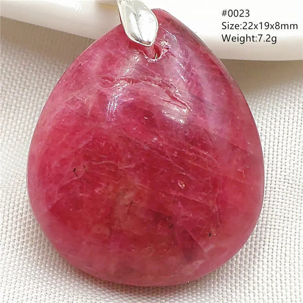 Red Rose Rhodonite Pendant-ToShay.org