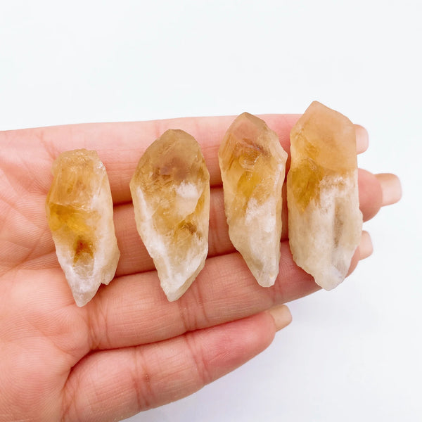 Yellow Citrine Rough Point-ToShay.org