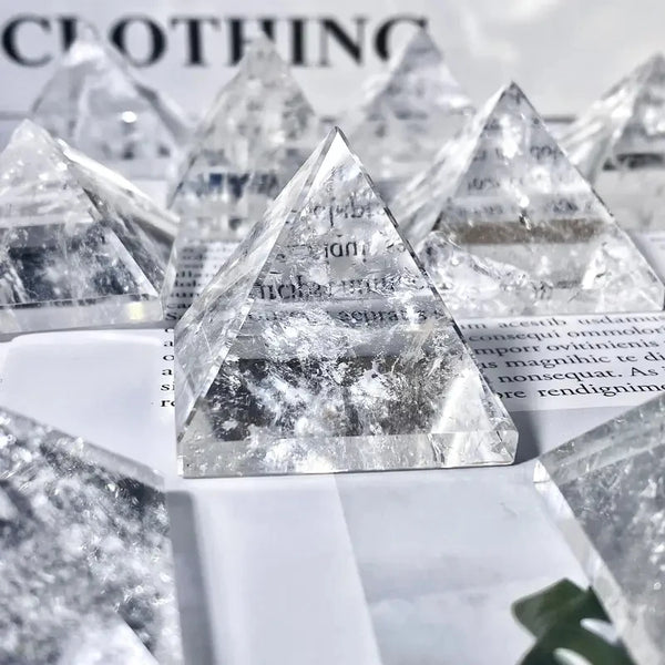 Clear Quartz Pyramid-ToShay.org
