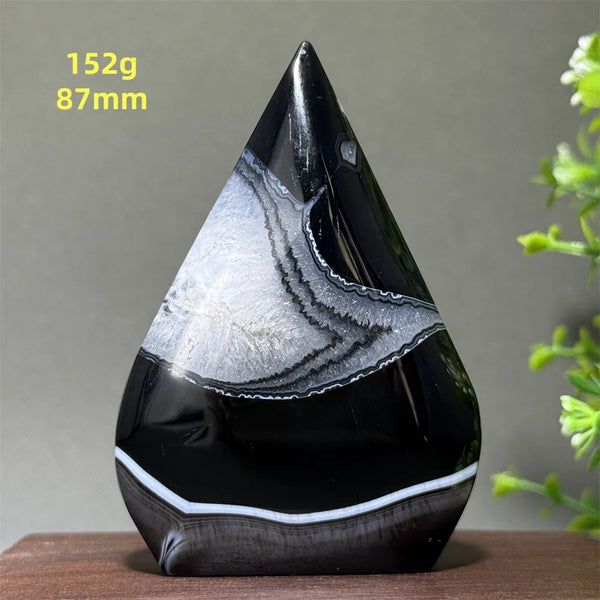 Black Agate Flame-ToShay.org