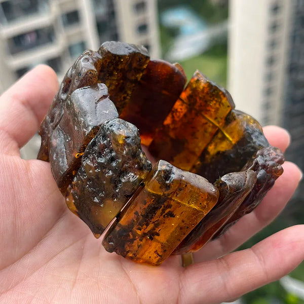 Yellow Amber Bracelet-ToShay.org