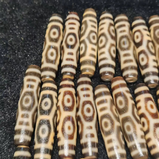 Tibetan Agate Eyes Dzi-ToShay.org