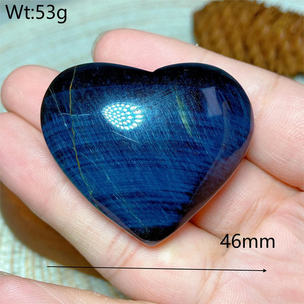 Blue Tiger Eye Heart-ToShay.org